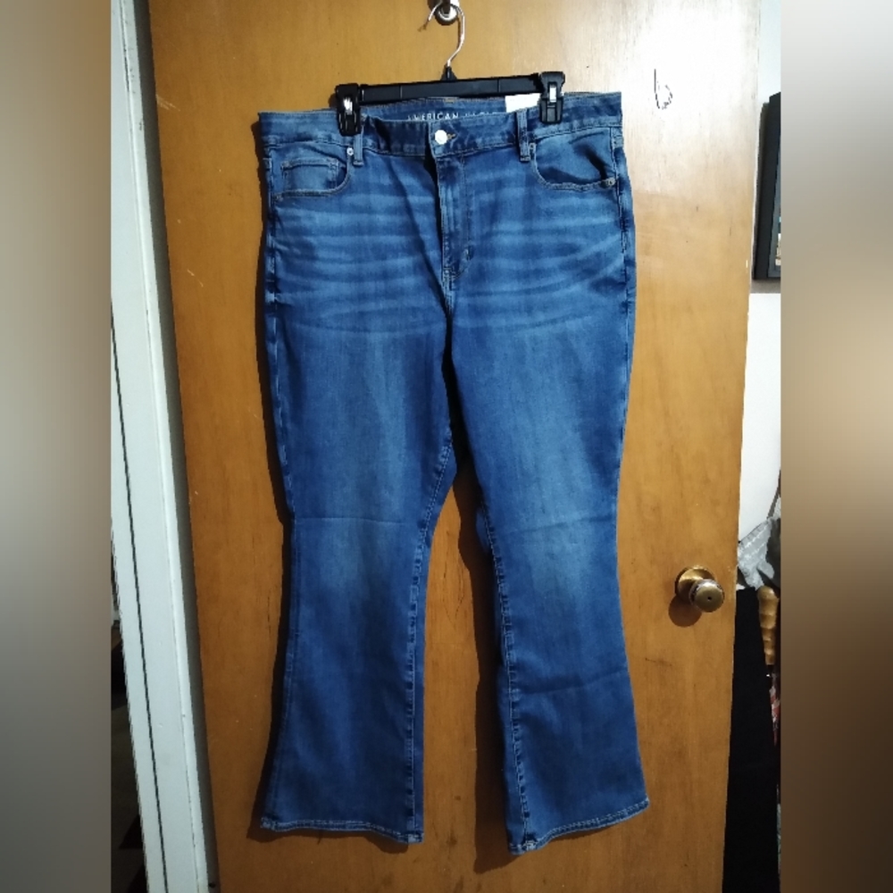 NWT American Eagle size 20 High Rise Skinny Kick Jeans